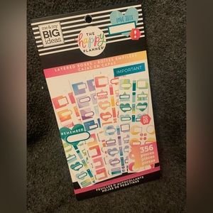 🌸🦄 THE HAPPY PLANNER LAYERED BOXES STICKER BOOK 🦄🌸